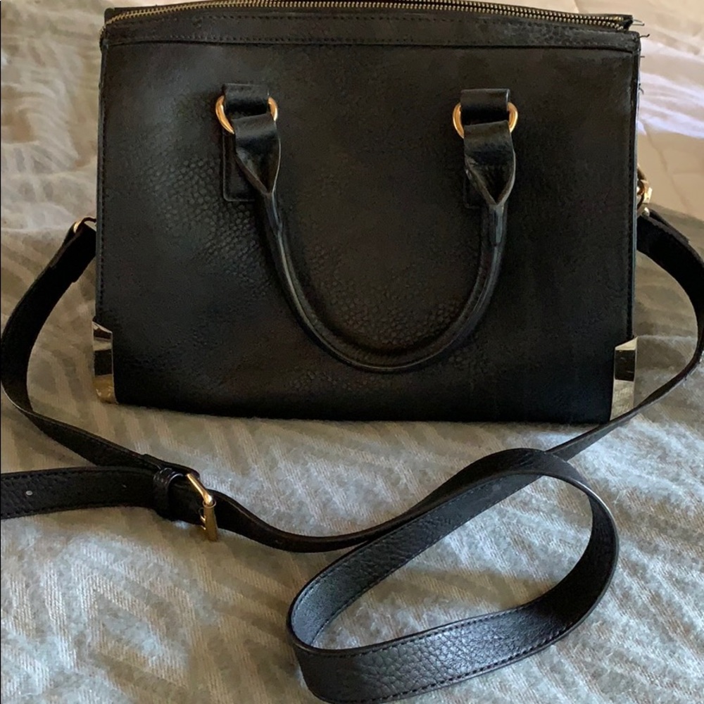 Gorgeous black Charming Charlie “Speedy” Bag